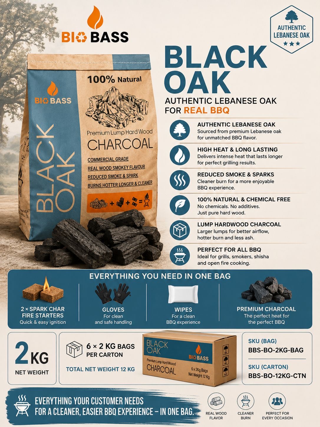 BIOBASS Black Oak